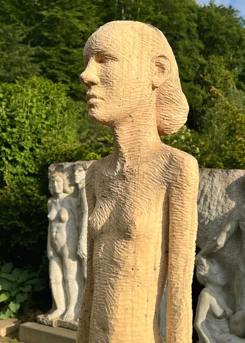 Garten – Skulptur Detail